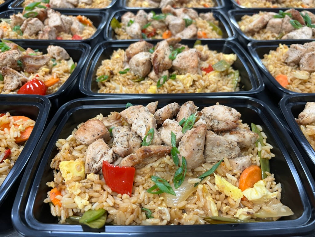 Chicken & vegetable fried rice