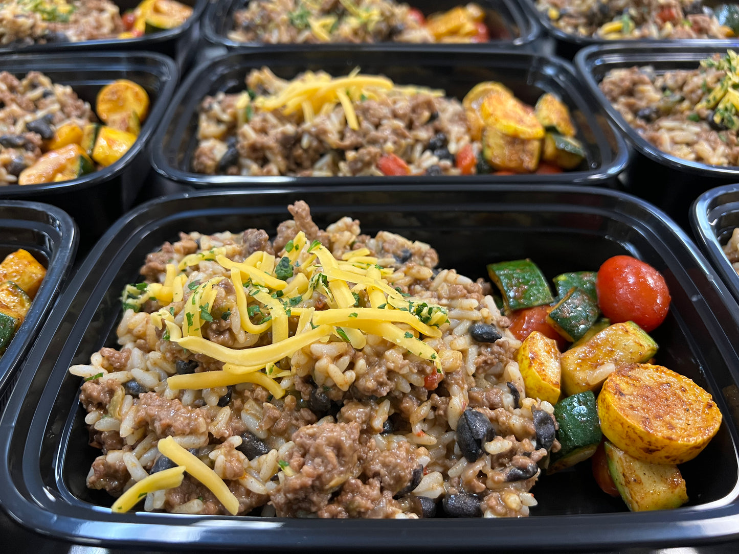 Mexican ground beef & cheese skillet